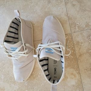 Toms Cupsole Botas Canvas Sneaker Lace Up Women's 8.5